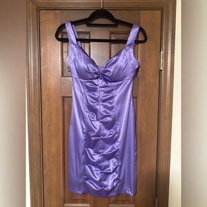 Purple Dress - VERY flattering fit